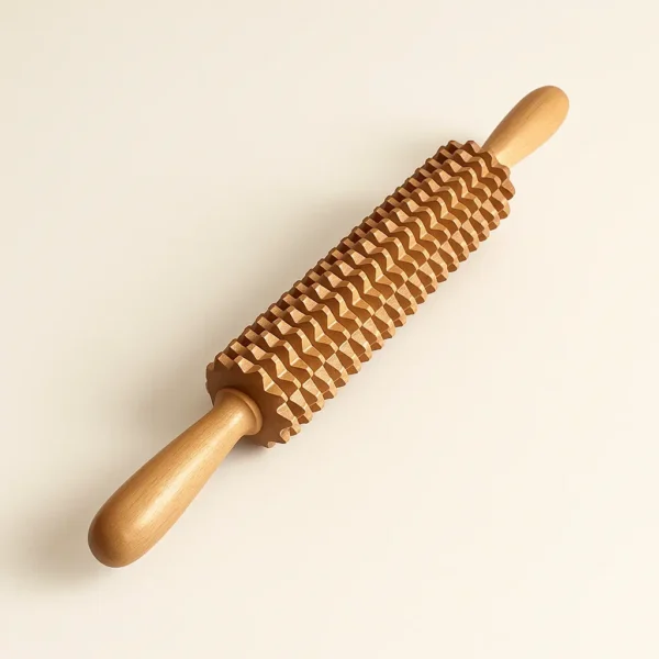 Wooden Anti Cellulite Massage Roller (2.3.)