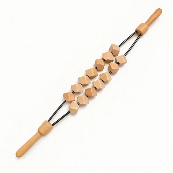 Massager with cubes Double Cubes Flexible Maderotherapy Rolling Pin (2.29.)