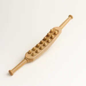 Gua Sha Wood Stick Double Row (250)