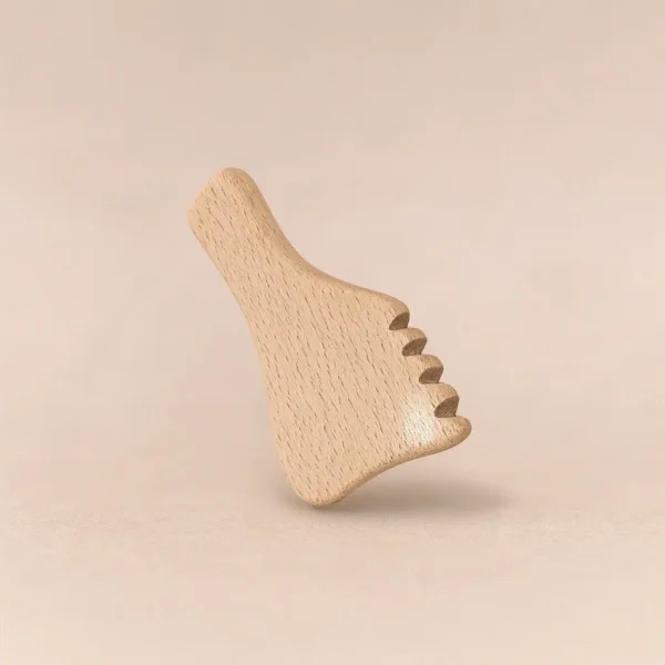 Wooden gua sha Facial Mini Contouring Board (2.1.3.)