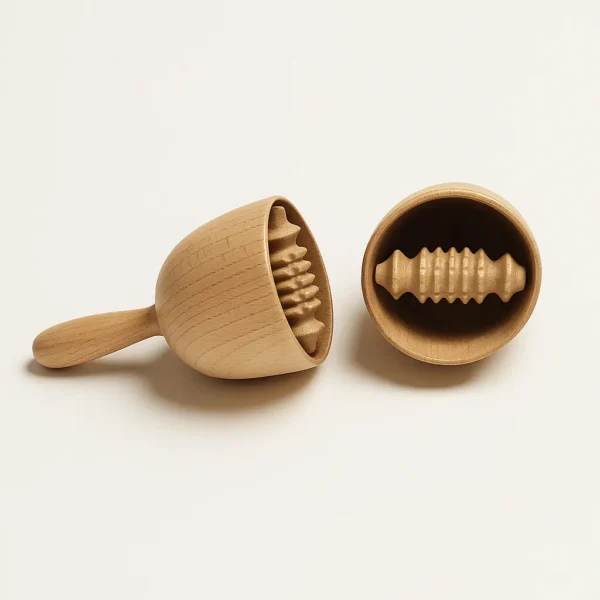 Maderotherapy cup Anticellulite Massage Cup with roller (2.27.)