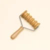 Roller massager Wooden Maderotherapy Roller with short handle (1.16.)