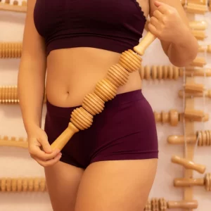 Maderotherapy anti-cellulite treatment