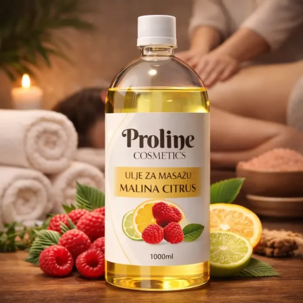 Proline Massage Oil – Raspberry Citrus